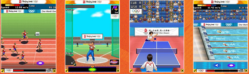 Beijing 2008 –El juego oficial para móvil de los Juegos Olímpicos