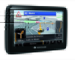 NAVIGON 7210: minimalista en diseño, sofisticado en prestaciones