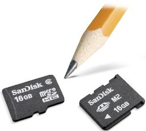 Sandisk anuncia las MicroSD y M2 de 16Gb para móviles