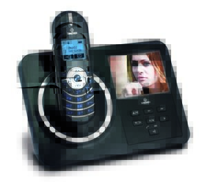 Brondi Yale: teléfono inalámbrico con marco digital integrado
