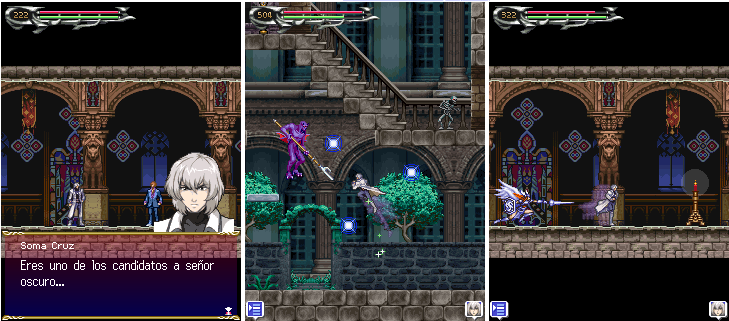 Castlevania Dawn of Sorrow para móviles