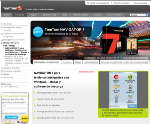 TomTom comienza a vender NAVIGATOR 7 online