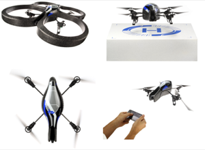 Parrot AR.Drone: el helicóptero que se pilotará desde el iPhone