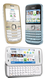 Nuevos Nokia C3, Nokia C6 y Nokia E5