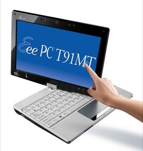ASUS presenta su Eee PC T91MT, el primer netbook del mercado con pantalla Multi-Táctil