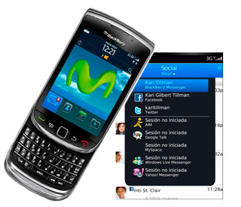 BLACKBERRY TORCH: Llega a España con Movistar