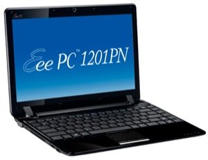 Eee PC Seashell 1201PN, el primer netbook que reproduce a 1080p