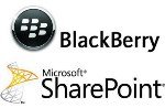 Microsoft SharePoint para smartphones BlackBerry