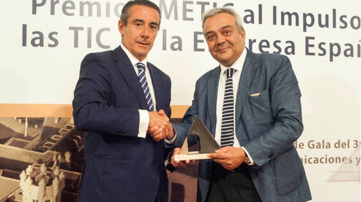 AMETIC concede a CaixaBank el “Premio al impulso de las TIC en la Empresa Española”