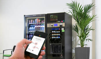 Saca el café de la máquina con Button Barista App