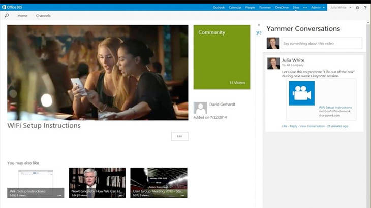 Office 365 Video: el YouTube de Microsoft para empresas