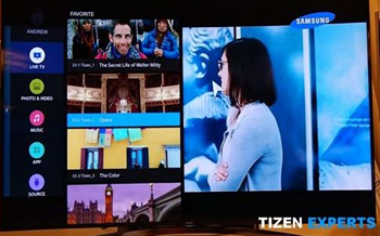 Samsung presenta su primera Smart TV con Tizen