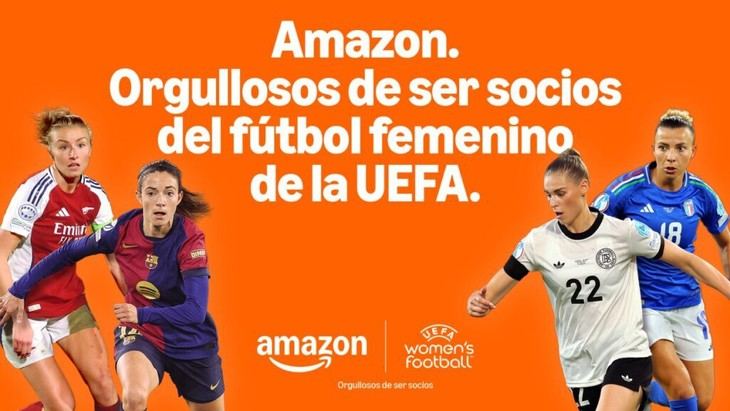 Amazon extiende su patrocinio del fútbol femenino de la UEFA hasta 2030