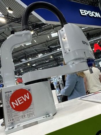 Epson lanza innovadoras soluciones robóticas en Automatica 2025