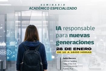 BUAP organiza seminario sobre IA responsable para jóvenes