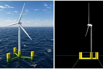 CTC lanza gemelo digital para aerogeneradores flotantes