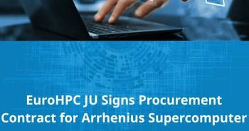 EuroHPC JU firma contrato para el superordenador Arrhenius en Suecia