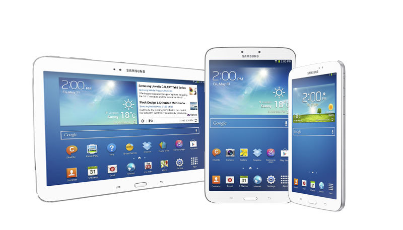 Samsung Galaxy Tab 3: gama completa