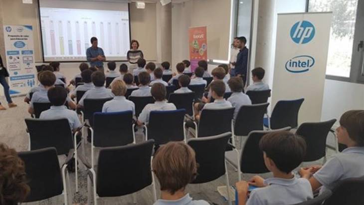 HP e Intel acercan las carreras tecnológicas a los estudiantes de Primaria 