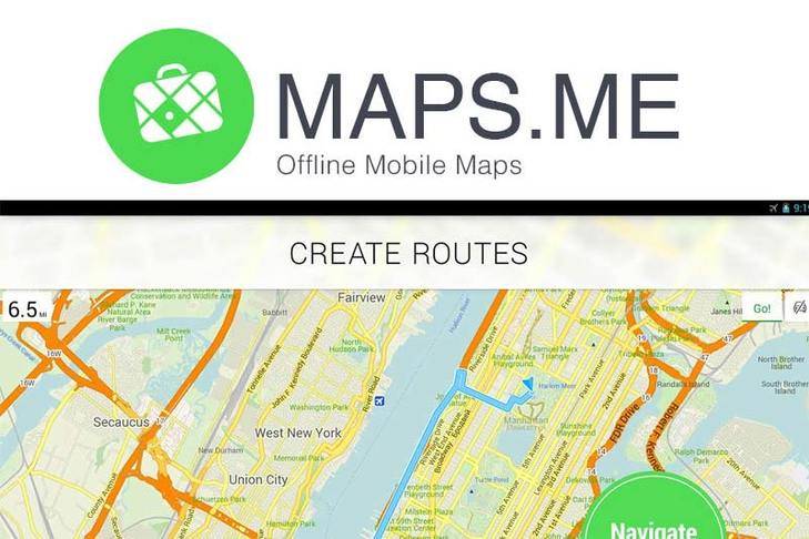 MAPS.ME disponible gratuitamente para iOS, Android y BlackBerry