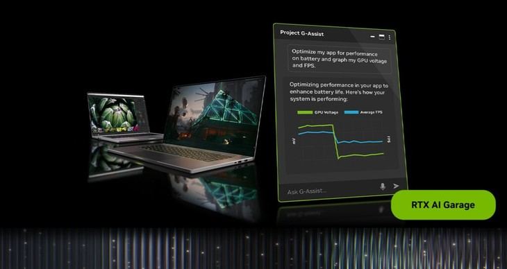 NVIDIA lanza un modelo de IA más ligero para G-Assist, ahora compatible con GPUs RTX de 6GB