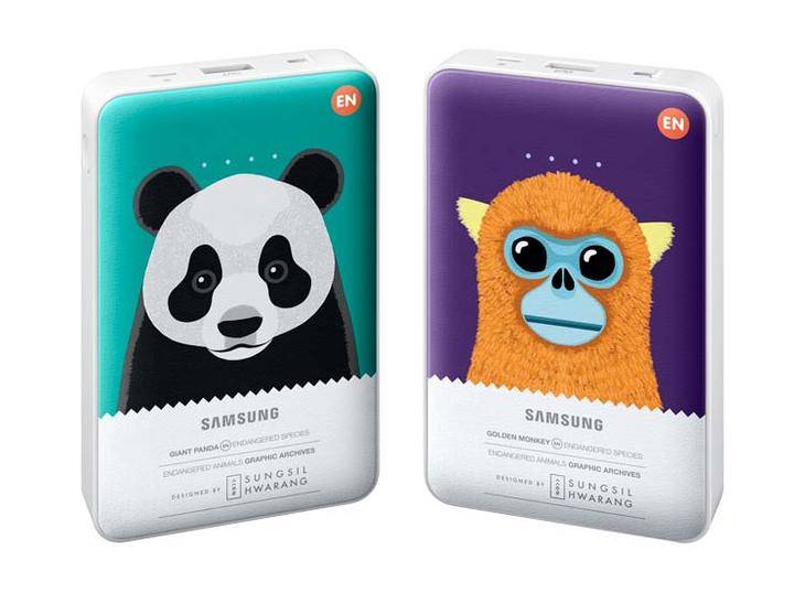 Nuevas baterías Power Bank Animal Edition de Samsung